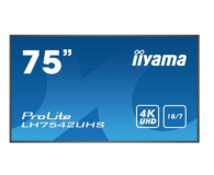 iiyama 74,5'' PROLITE LH7542UHS-B3 Czarny - 1375289 - zdjęcie 1